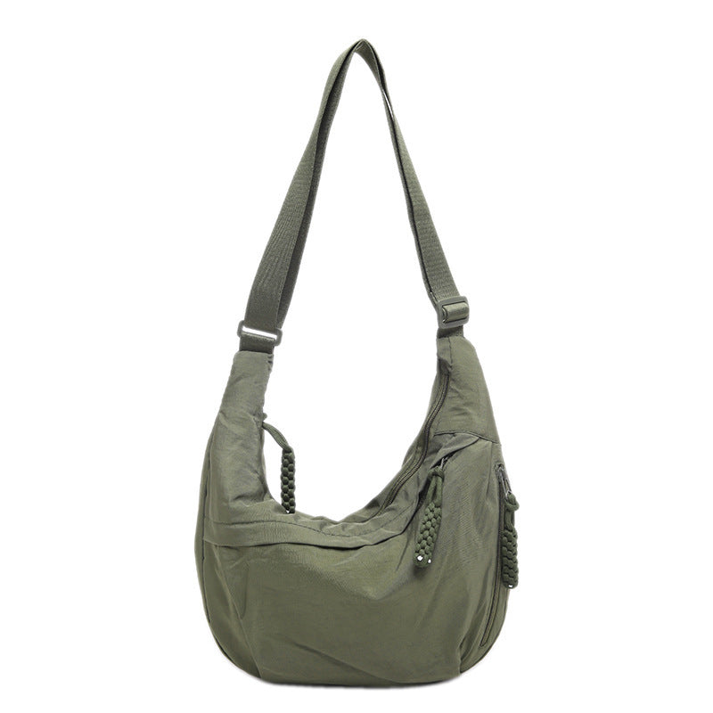 Sac à bandoulière en nylon lavé