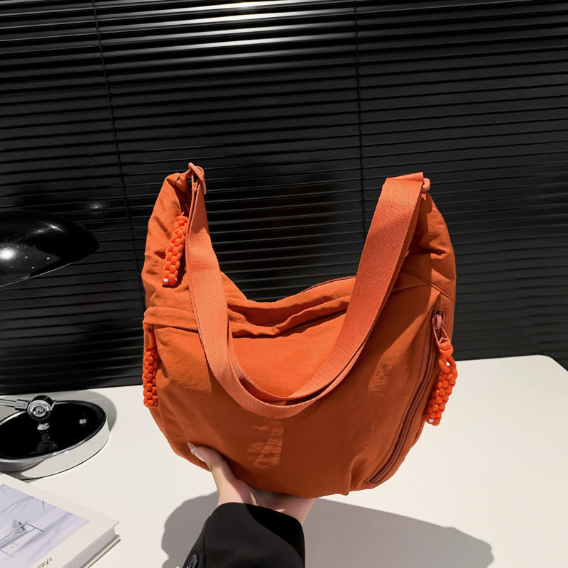 Sac à bandoulière en nylon lavé