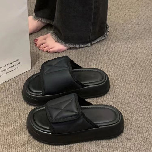 Chaussons d'été épais pour femmes