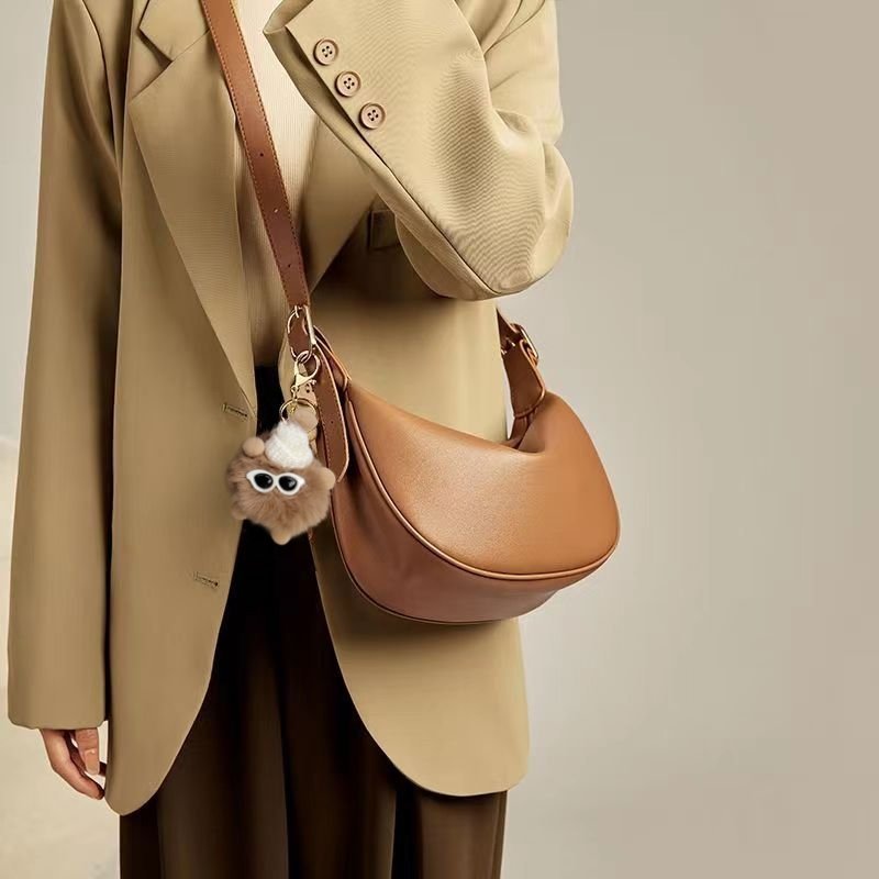 Sac à bandoulière en cuir souple