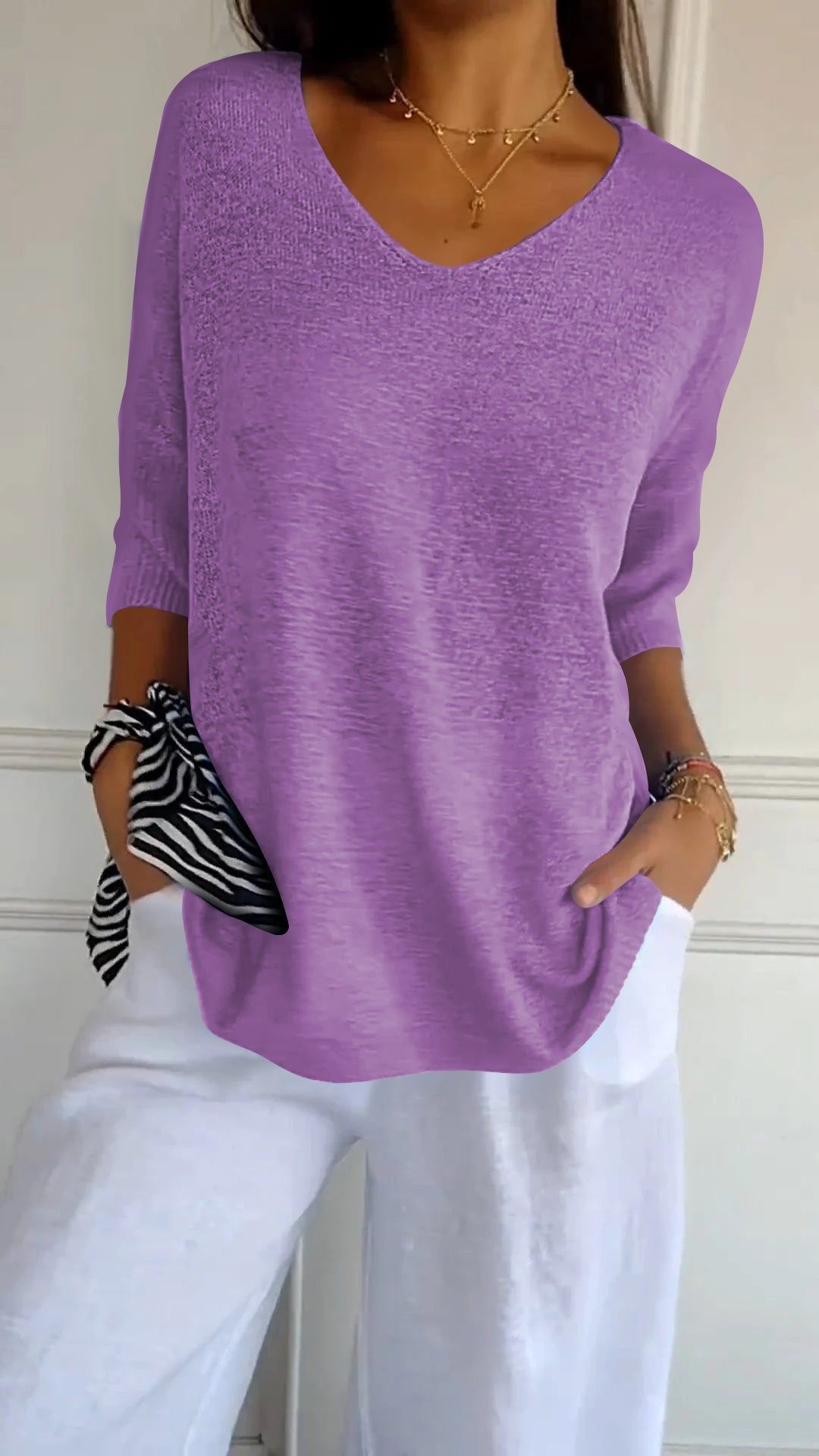 Veste à manches longues pour femme