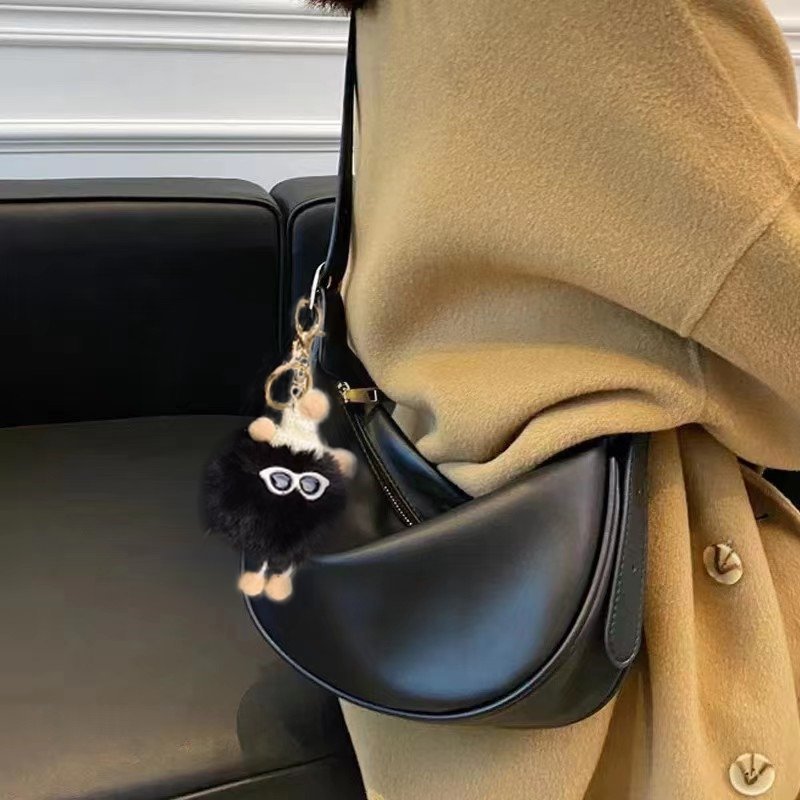 Sac à bandoulière en cuir souple
