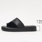 Chaussons plats pour l'été