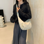 Sac à bandoulière en nylon lavé