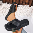 Chaussons plats pour l'été