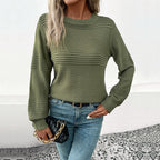 Pull en tricot durable pour femme