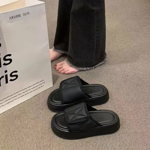 Chaussons d'été épais pour femmes