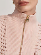 Farley Beans - Veste en maille demi-zip