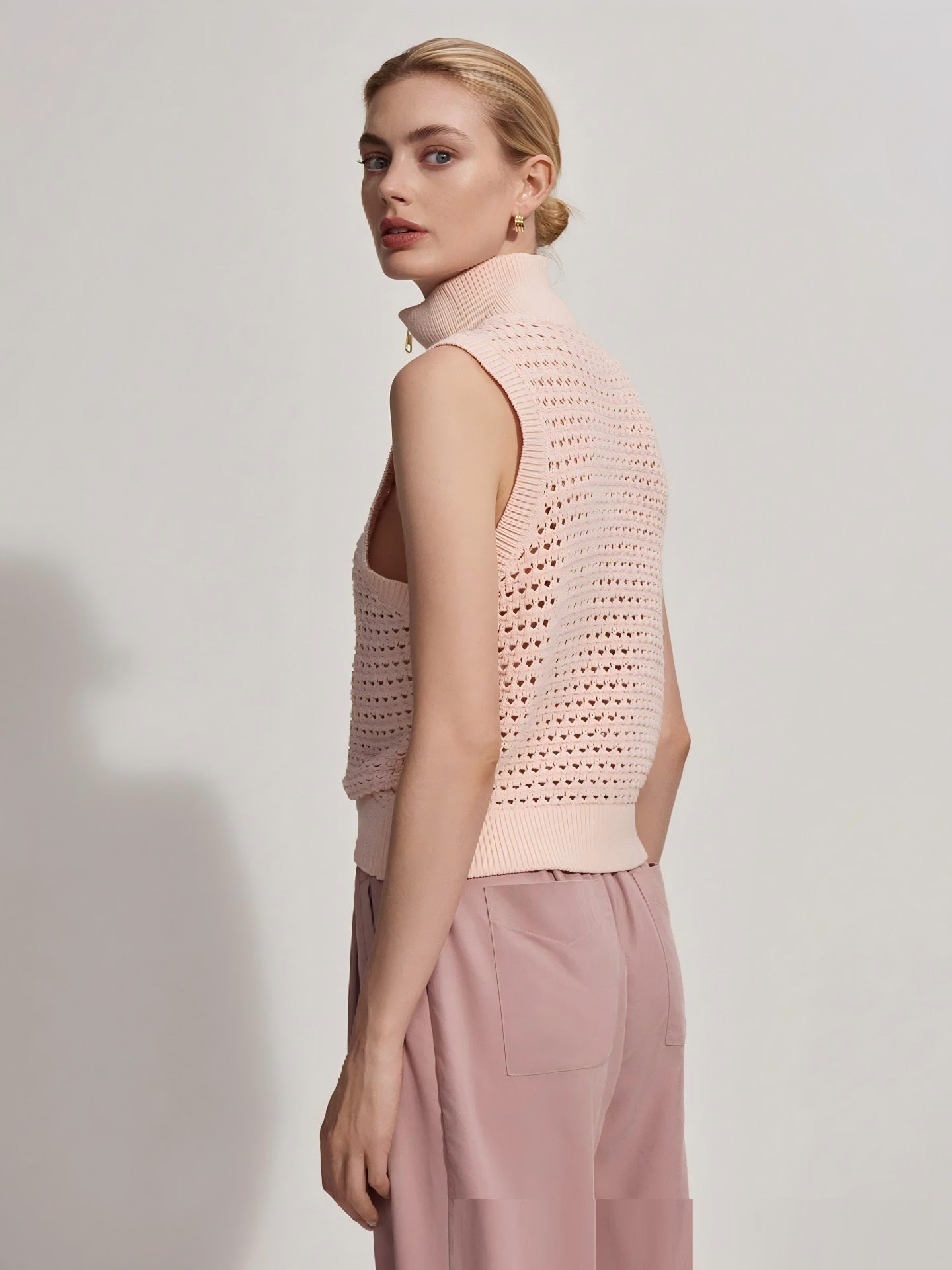 Farley Beans - Veste en maille demi-zip