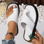 Chaussons plats pour l'été