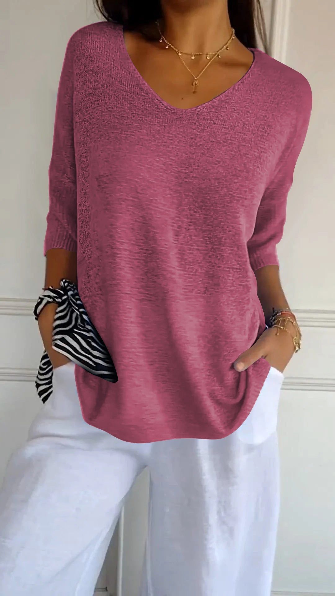 Veste à manches longues pour femme