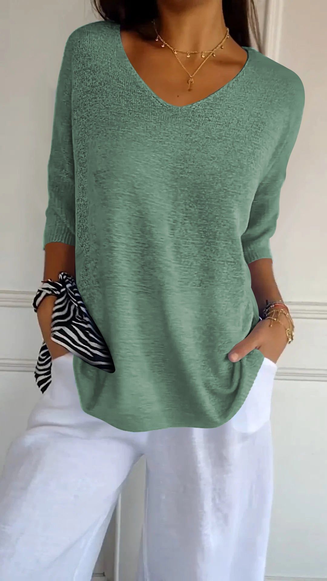 Veste à manches longues pour femme